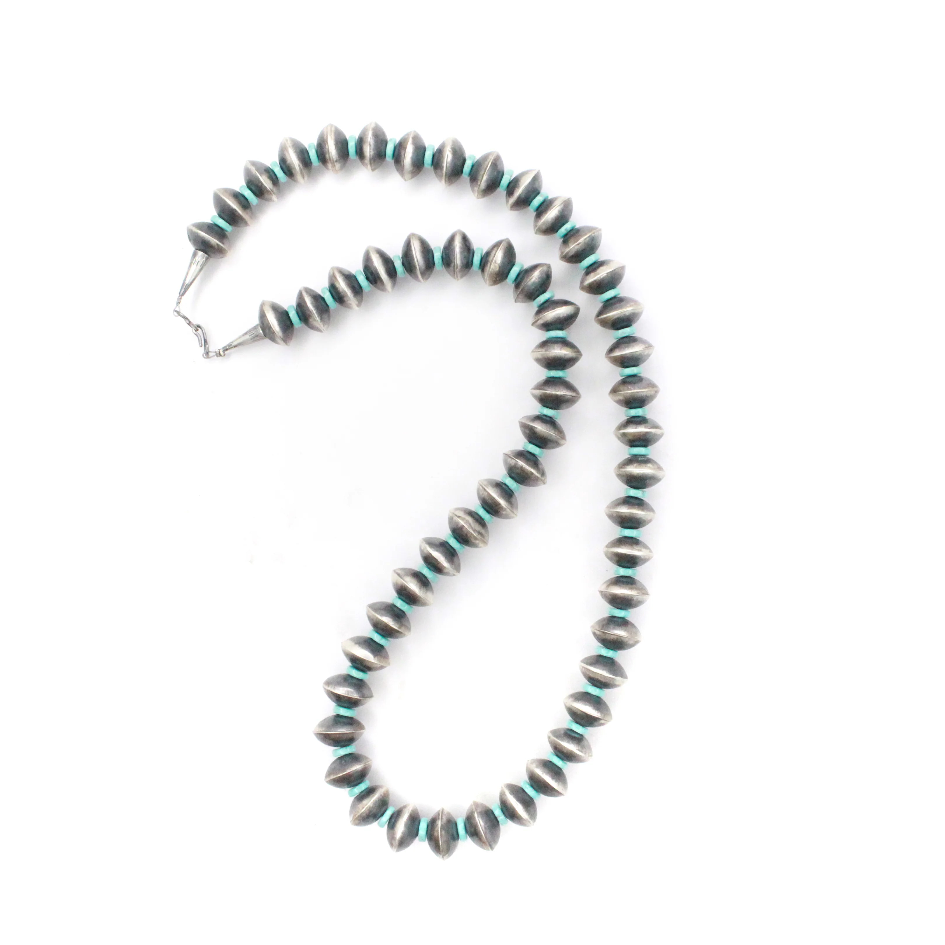 18mm Saucer Bead - Turquoise- 30"