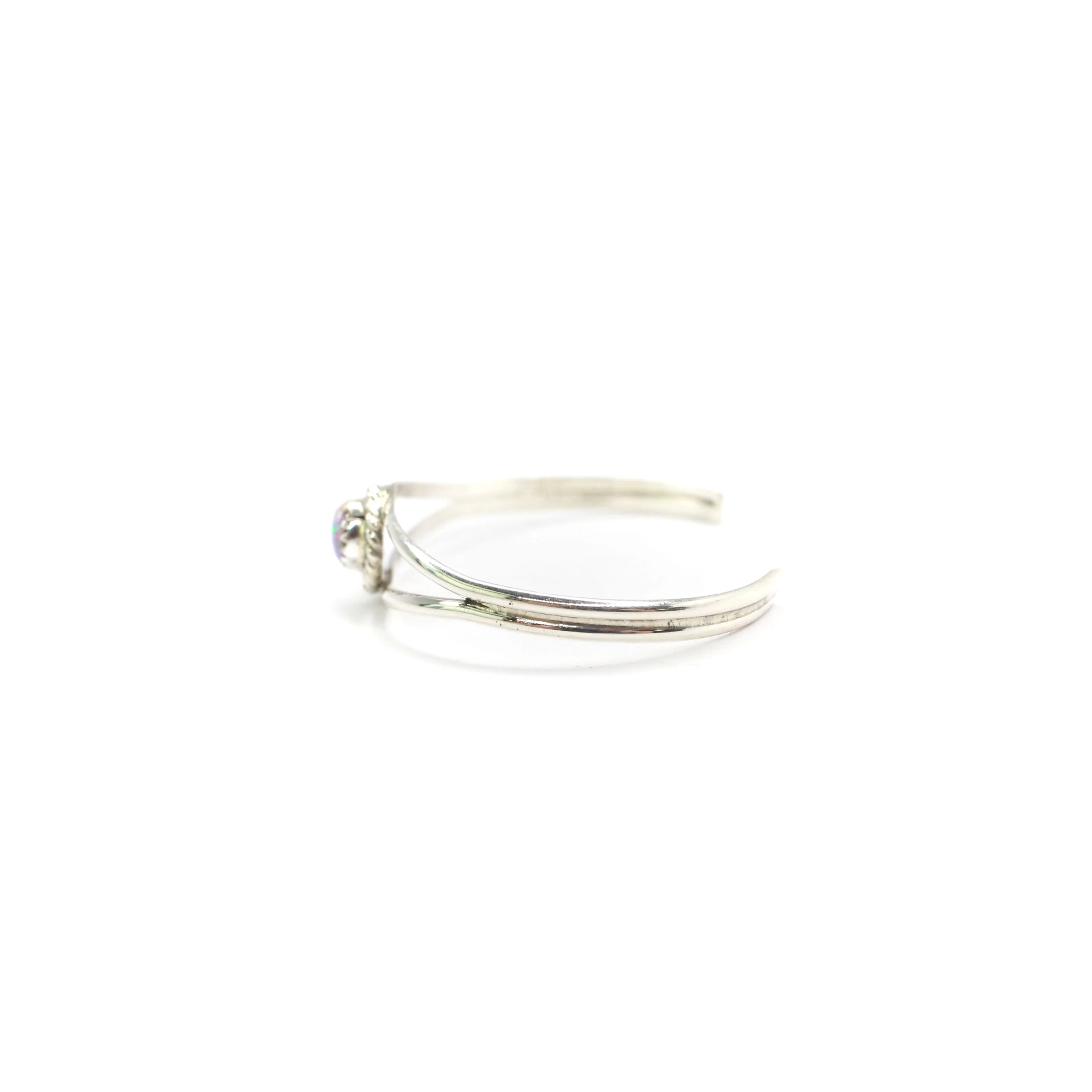 The Sutton Baby Cuff- Pink Opal - Image 3