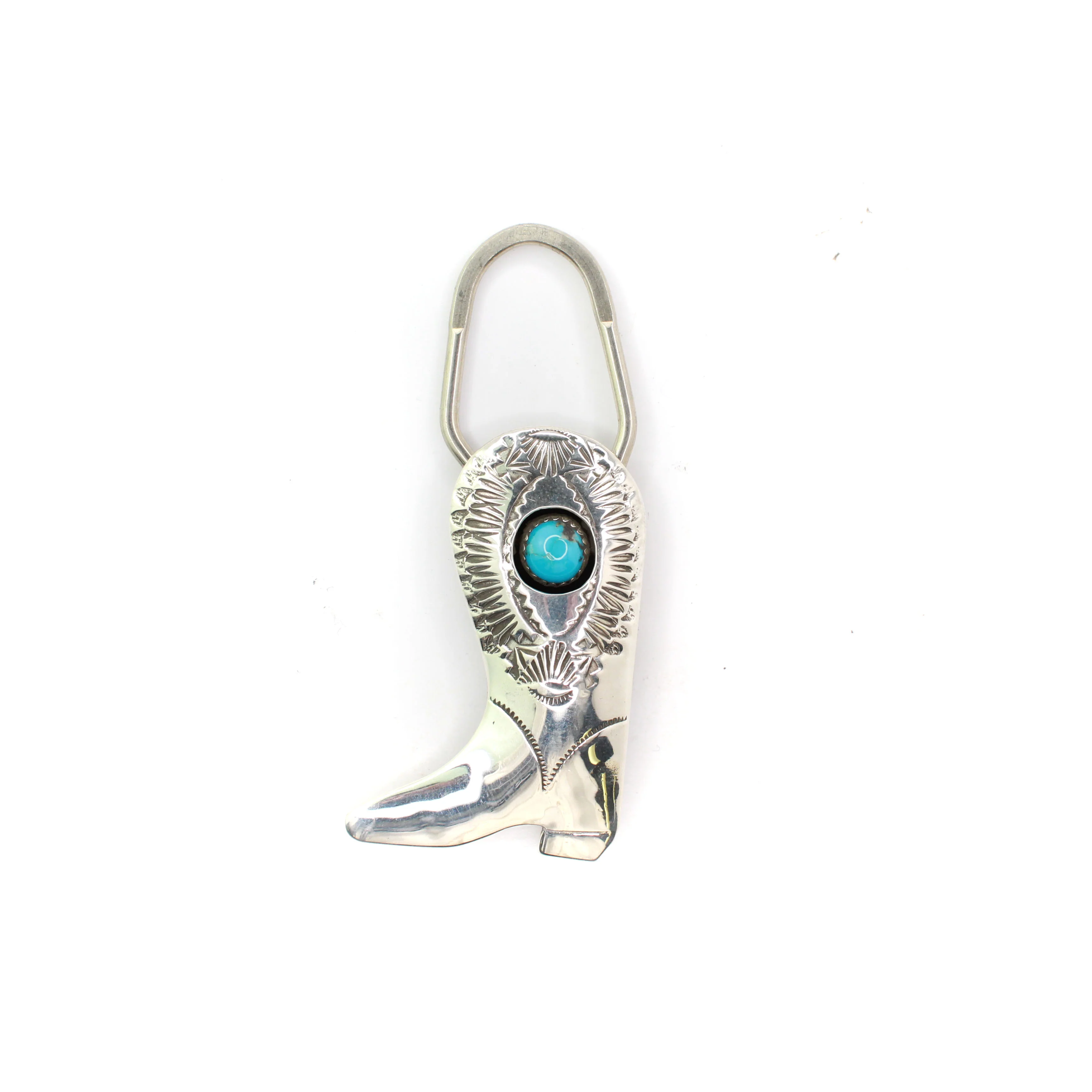 Boot Key Chain - Turquoise