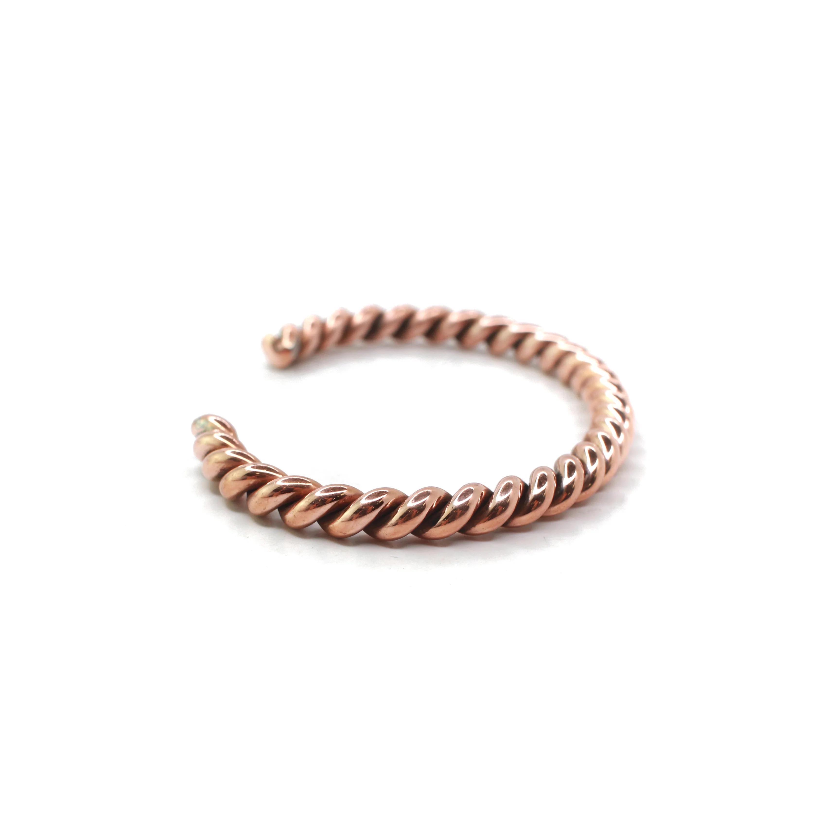 The Twisted Rope Copper Cuff - Image 3