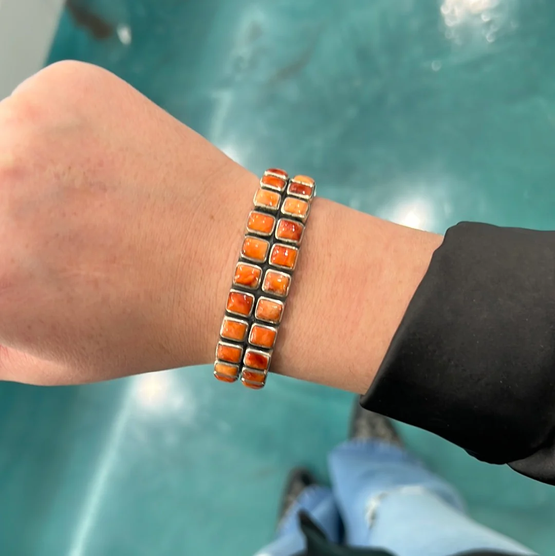 The Trish - 2 Row - Orange Spiny Oyster - Image 2