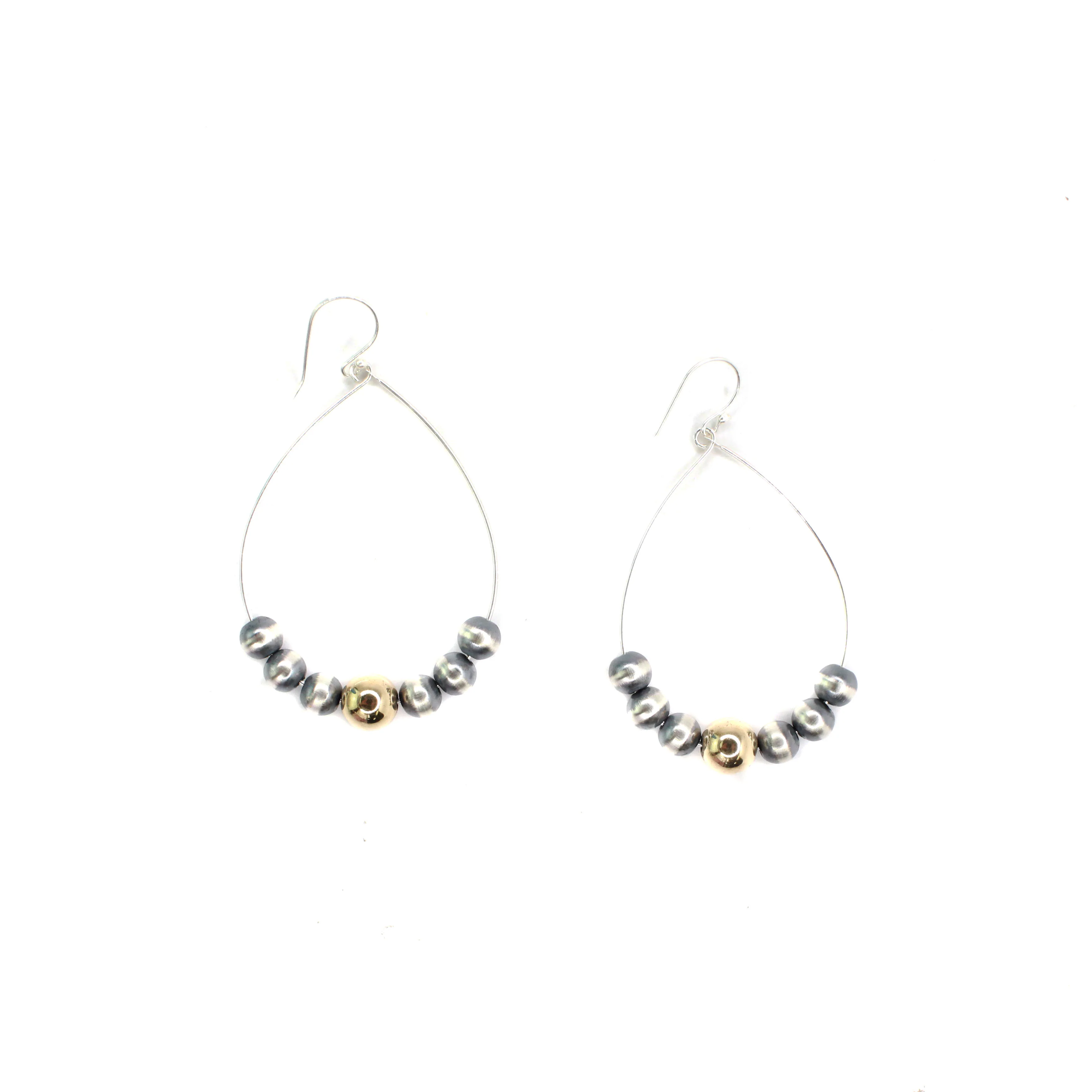 Gold Filled Navajo Pearl Earrings