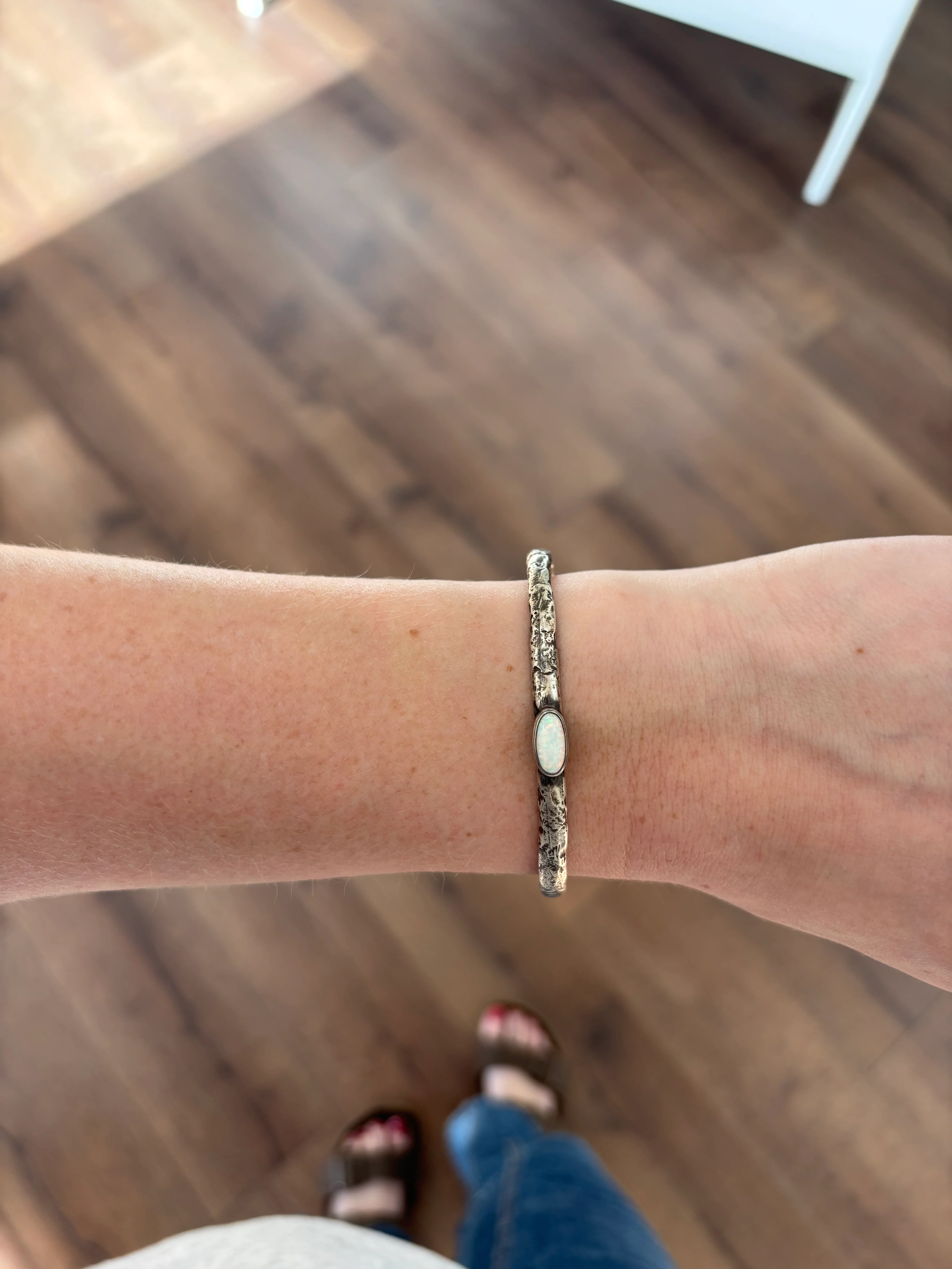 The Kaycee Cuff- Opal - Image 2