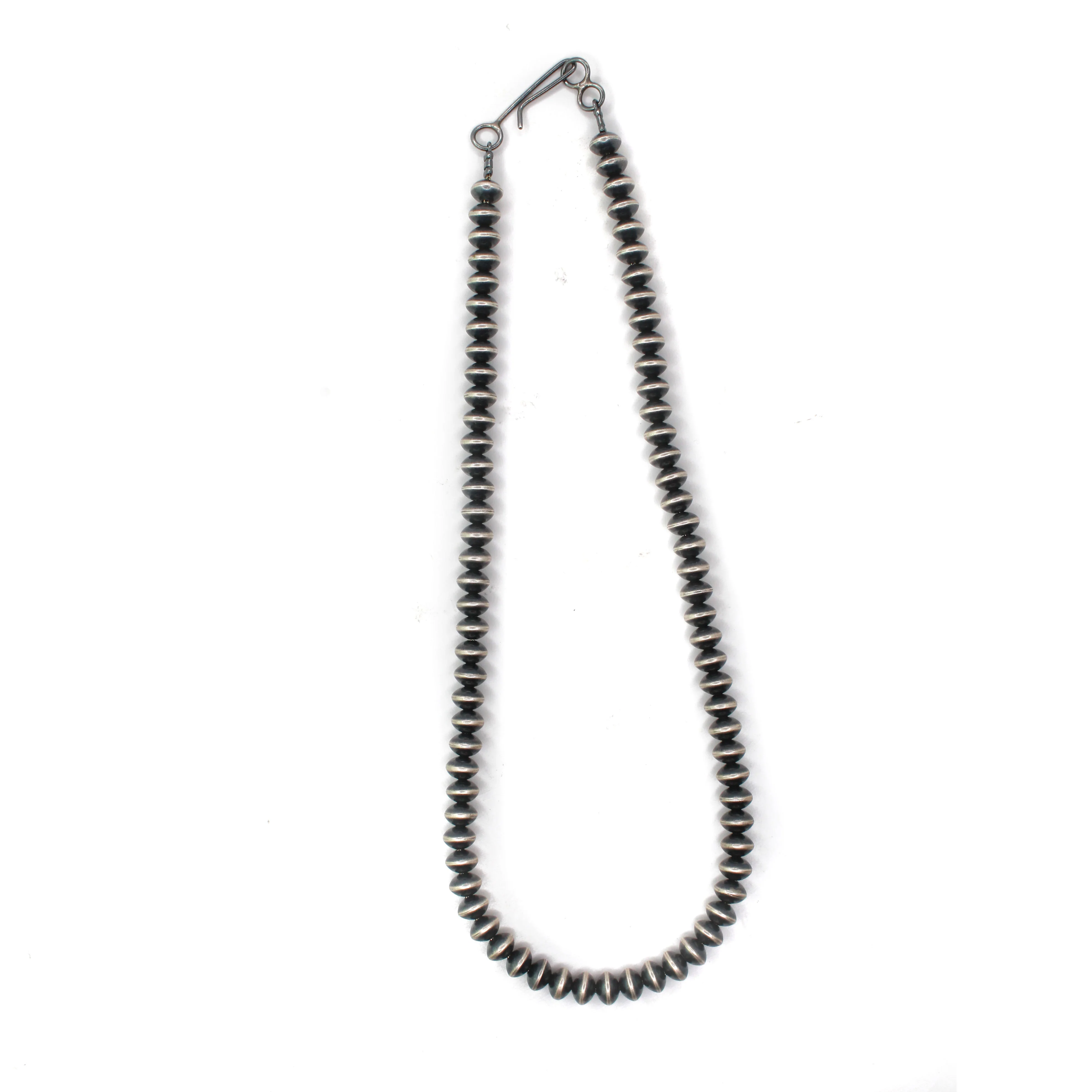 8mm Handmade Saucer Pearls- 20"