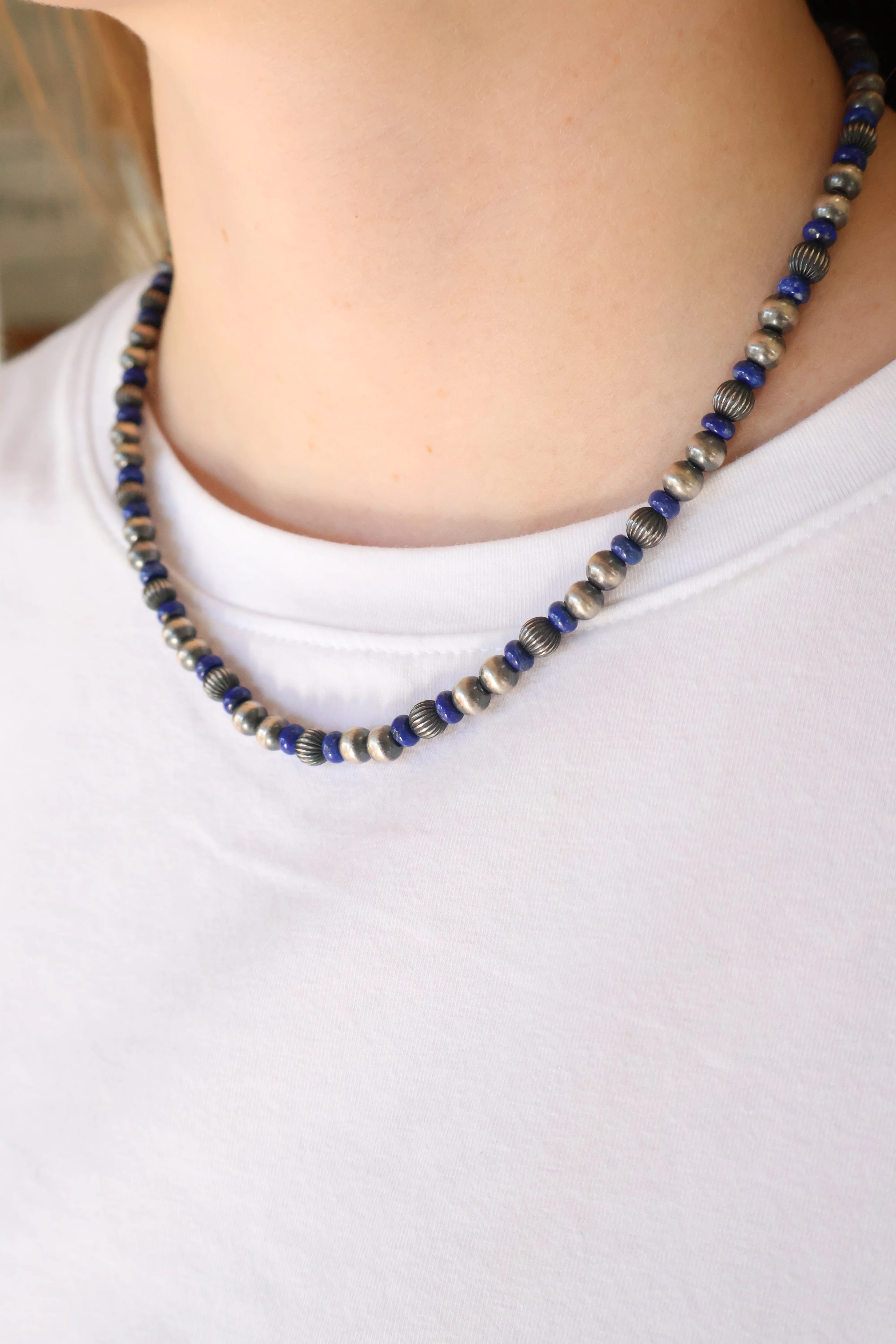 6mm Oxi Beads - Lapis - Image 2