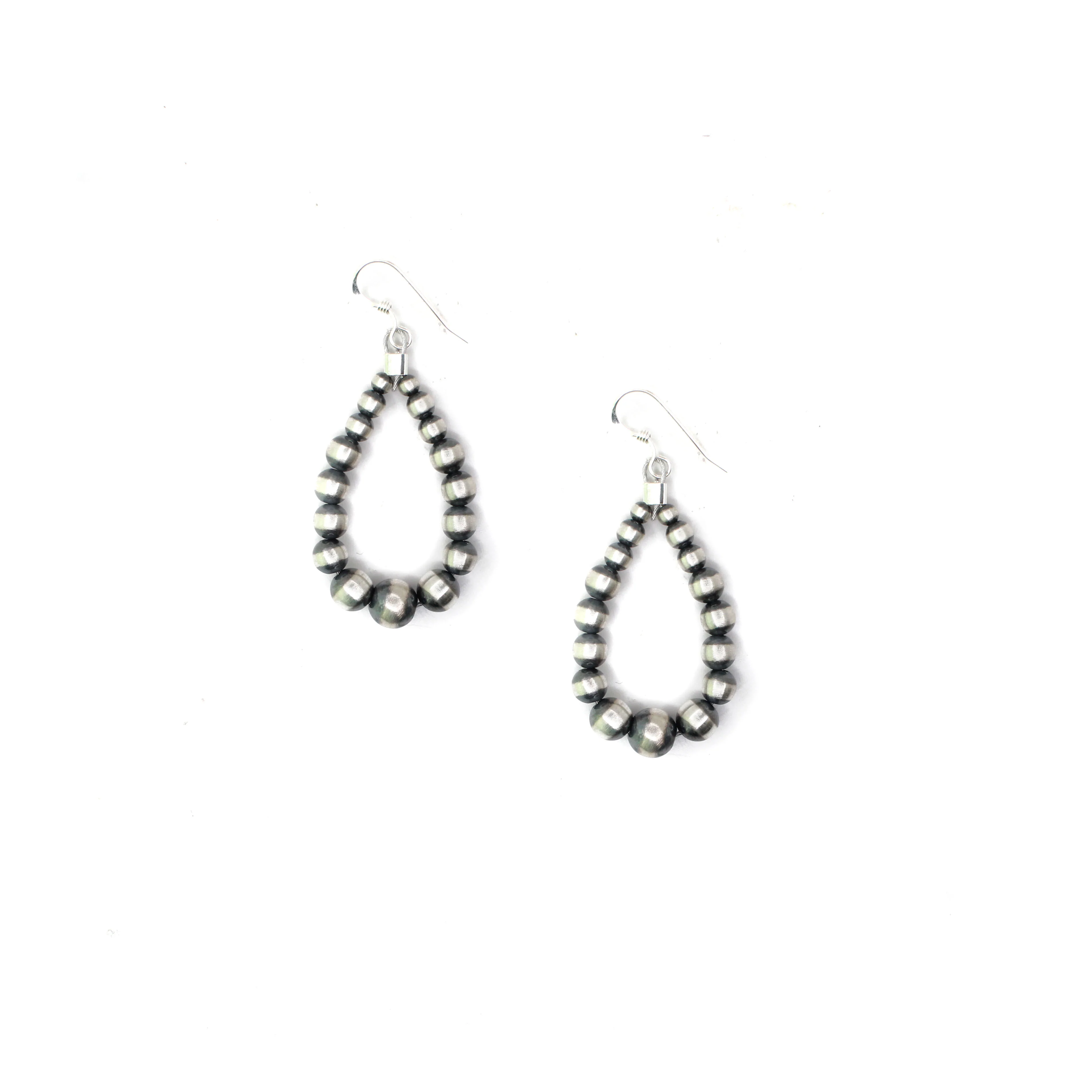 3-7mm Machine Made Pearl Earrings- 2"