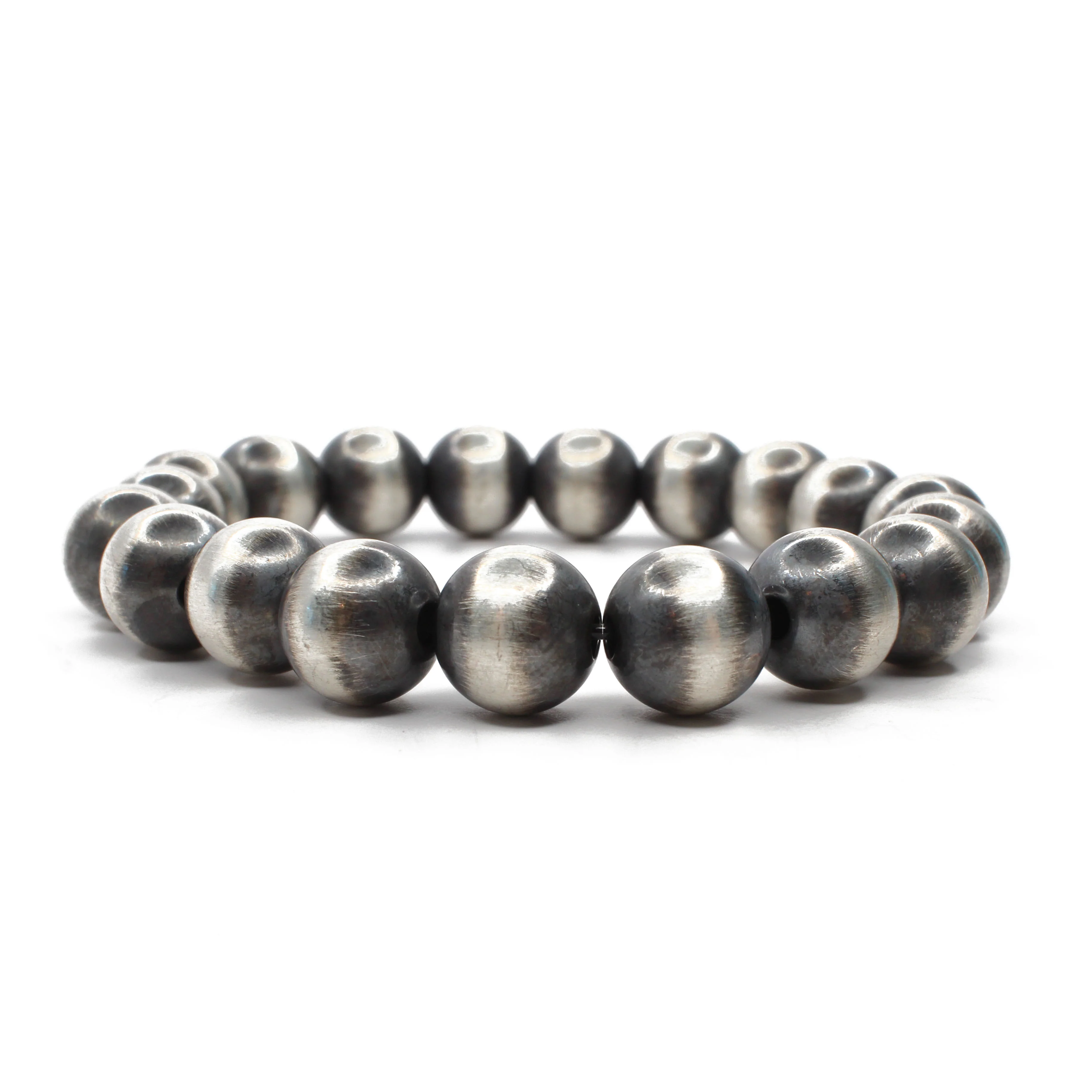 Navajo Pearl Stretch Bracelet - 10mm